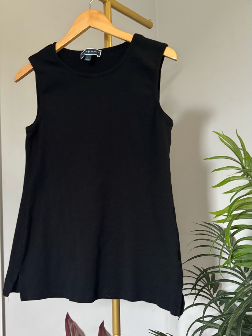 Karen Scott Sleeveless Knit Tanks in Red, White & Black - Set of 3 - Picture 13 of 16